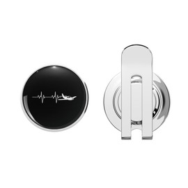 BKR Graphics Get Out of Ukraine, war in Ukraine, Armed Forces of Ukraine, Skull Golf Hat Clip with Magnetic Ball Marker