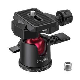 SmallRig 360 Degree Rotatable Aluminum Arca Switzerland Plate with 3/8"-1/4" Screw Adapter - BUT2665