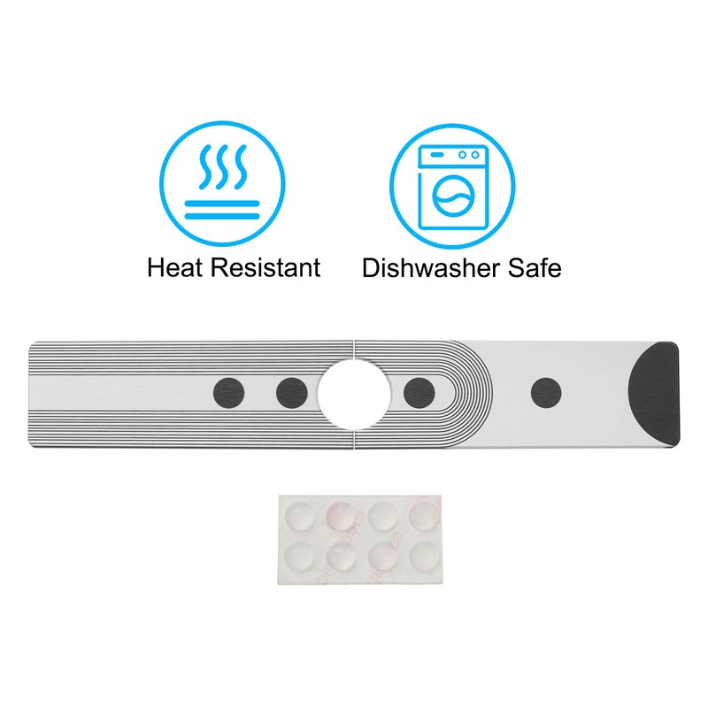 sourcing map Water Sink Splash Guard Mat for Kitchen Daily