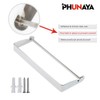 PHUNAYA Under Cabinet Paper Towel Holder Wall Mount for Home