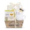 Tea Time Wicker Basket Gift -Housewarming, Birthday, Thinking of You