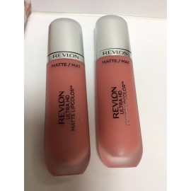 Revlon LOT OF 2 - Revlon Ultra HD Matte Metallic Lipcolor Lipstick #640 HD Embrace NEW