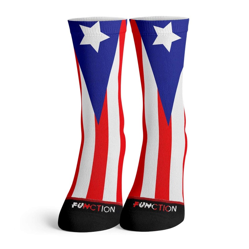 Function - Puerto Rican Flag Fashion Socks