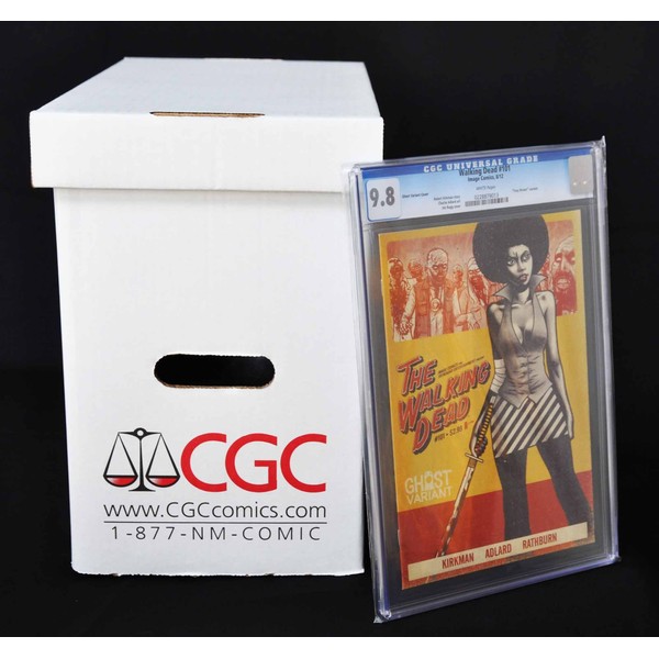 CGC/PGX Graded Comic Storage Box - Official Authorized - Measures 15" x 8-1/2" x 13" - Case of 5 Boxes!