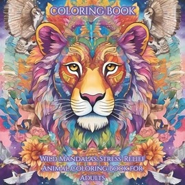 Wild Mandalas: Stress-Relief Animal Coloring Book for Adults: Fantastic and relaxing animal designs will allow you to break away from the chaos of ... plunge into the land of peace and relaxation.