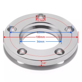 Tarazon 0.375 Sprocket Pulley Spacer 3/8" for Harley 2000-2024 Softail Fat Boy FLSTF