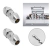 VGOL 2 x 8 mm Double Sleeve Pipe Fitting Straight