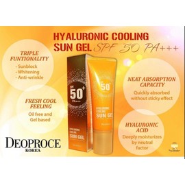 Deoproce Sunscreen With Hyaluronic cooling gel 50gr.
