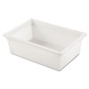 Rubbermaid 3500WHI Food/Tote Box, 12.5gal, 26w x 18d x 9h,