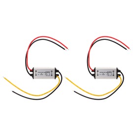 2pcs DC Converter Regulator 12V 24V 36V to 5V DC 10 to 80V to 5V 3A 15W Regulator Power Module for Motors Speakers