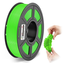 COLIDO TPU 3D Printer Green Filament，95A 1.75mm TPU 0.5KG，Dimensional Accuracy +/- 0.03mm，Soft Flexible for Most 3D Printer.（1-Green）
