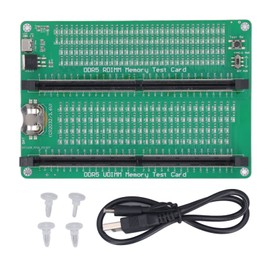 DDR5 Memory Tester PCB Desktop DDR5 Memory Test Card with LED Indicator for Computer DDR5 R DIMM U DIMM Memory