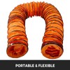 VEVOR 8"x25FT Flexible PVC Duct Hose for Blower/Exhaust Fan