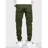 HOTake Men's Cargo Pants Joggers Elastic Waist Drawstring Tapered Pants