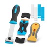 Bates- Razor Blade Scraper Set, 3 Pack, Razor Scraper Set