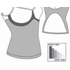 Body Wrap Women's Long Tank,Nude,3x