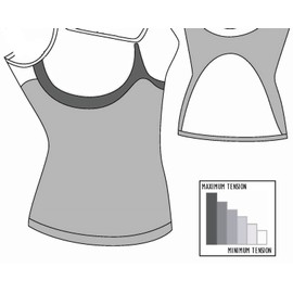 Body Wrap Women's Long Tank,Nude,3x