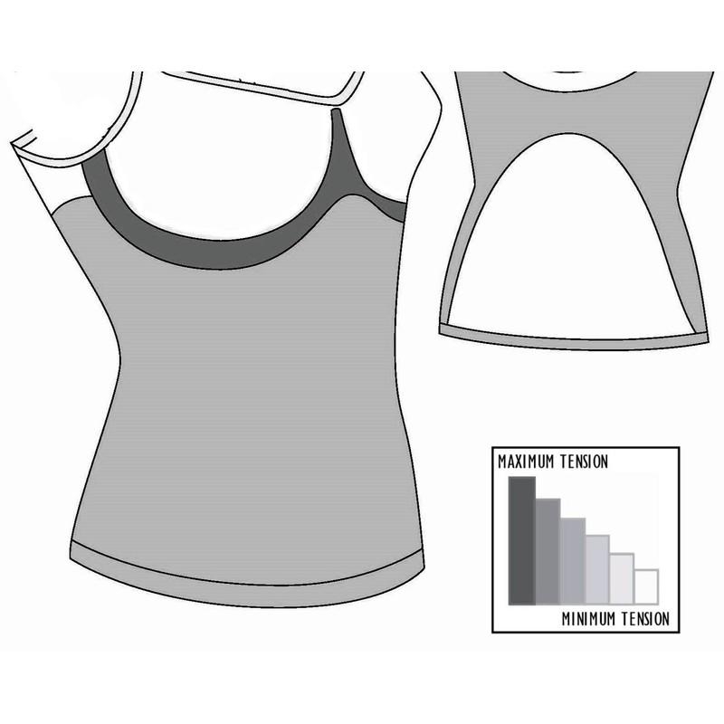 Body Wrap Women's Long Tank,Nude,3x
