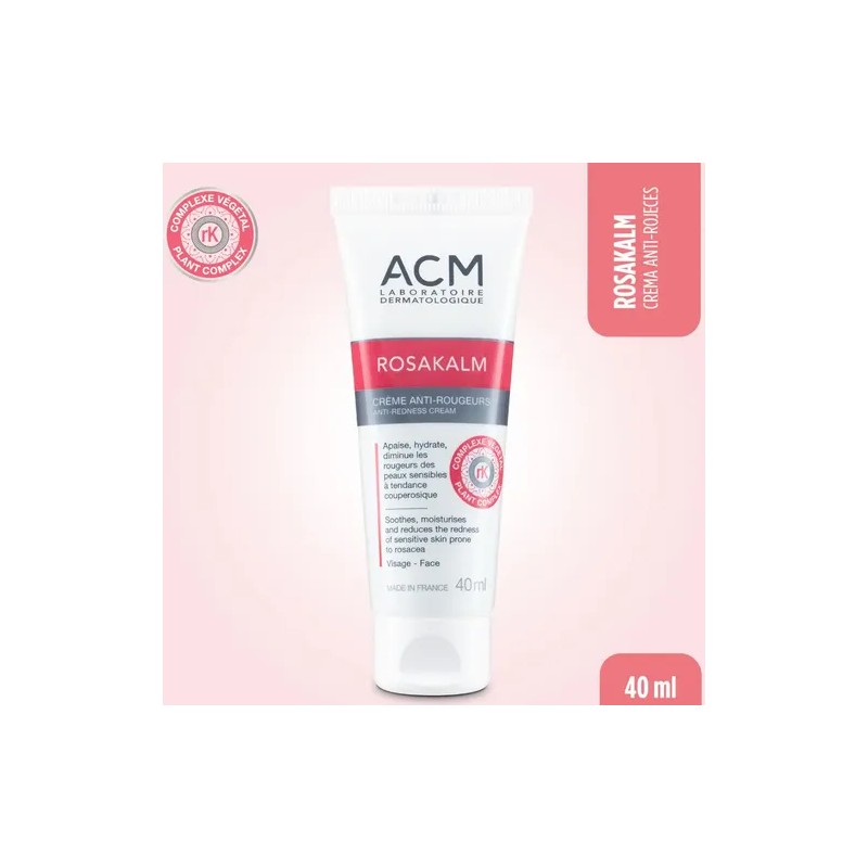 Crema ACM Rosakalm 40ml para Rojeces y Piel Sensible Rostro