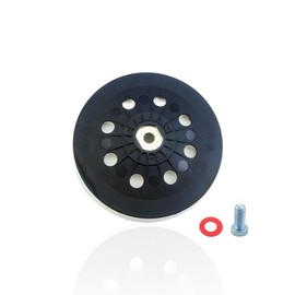 492286 D125 Soft Sanding Pad Fit for Festool ETS EC LEX 125 Random Orbit Finish Sanders Jetstream Sanding Pad 5-Inch 8 Holes