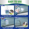 Adhesive Remover, Sticker Remover with Plastic Razor & Towel, 10.14oz
