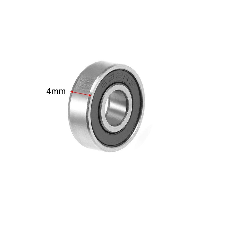 sourcing map 695-2RS Ball Bearings 5 x 13 x 4
