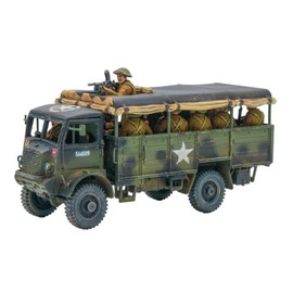 Warlord Games Bedford QLT Troop Transport - 1:56 / 28mm Plastic Scale Model Truck for Bolt Action Highly Detailed World War 2 Miniatures for Table-top Wargaming