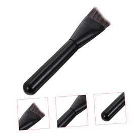 Minkissy Pcs Luxury Makeup Brush Set V-shape Contour Brush Dense Fiber Wooden Handle for Skin