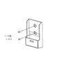 Mitsubishi Electric MAC-200RH Remote Control Holder