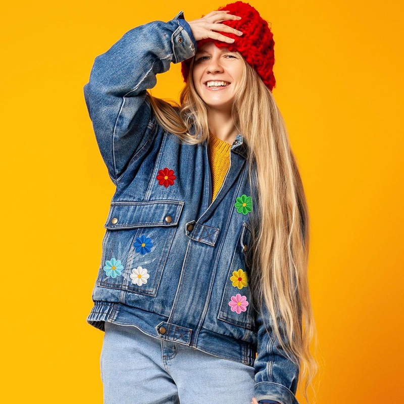 40 Pieces Iron on Patches Kids Adults Iron on Patches