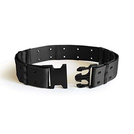 UltraKey Tactical Belt, Adjustable Security Military Heavy Duty Rescue Belt for Outdoor Sports and Hunting Black