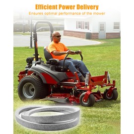 Deck Belt Fit for Ferris 5104780 ISX800 ISX2200 IS2100Z IS3200Z ISX3300 F320Z F210Z Lawn Mower, Drive V-Belt Replace 5104780YP
