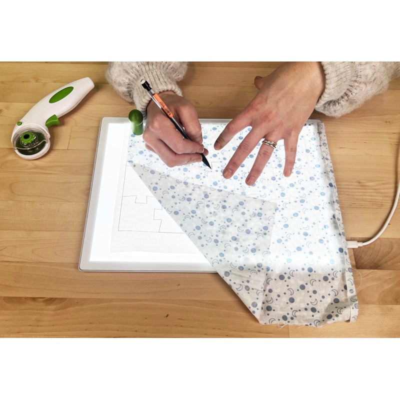 CutterPillar Glow Elite Mini LED Light Board, with Translucent, Self-Healing