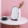 LONGSHENG - SINCE 2001 - Black Table Portable Makeup Mirror