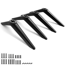 (Upgraded Version) 2 Packs TV Base Stand for TCL Roku TV Legs Replacement for TCL 28" 32" 40" 43" 49" 50" 55" 58" 65" 32S359 32S355 40S355 43S455 50S525 55S435 65S455 Roku TV Legs for TCL with Screws