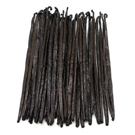 10 Madagascar Vanilla Beans - Grade A Making Pure Vanilla Extract for Chefs , Great for Baking 5''-7'' NON -GMO(Pack of 1)
