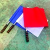Cheering Flag for School Mass Games & Events Red Flag for Blue-White Flag Game 3ea