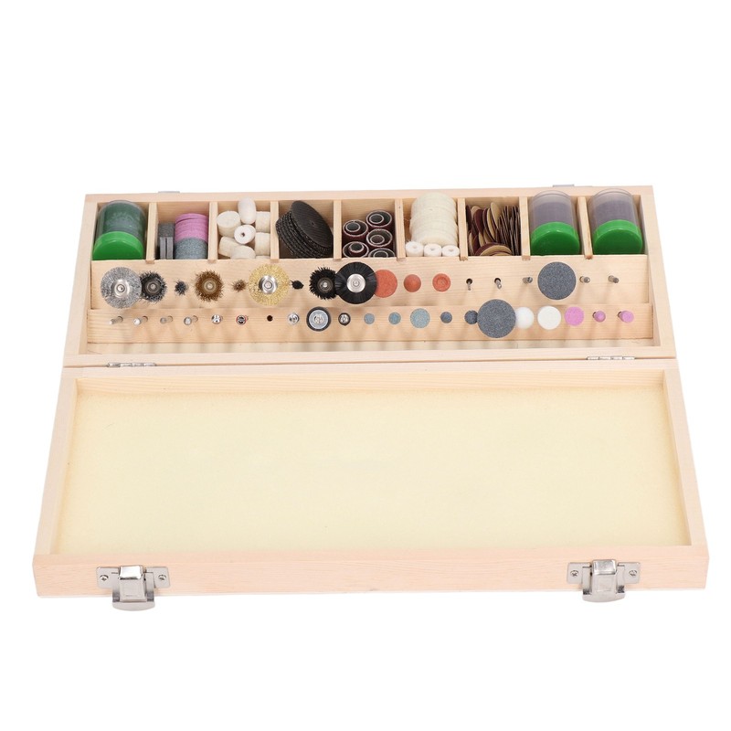228Pcs Rotary Tool Accessory Kit Small Size High Efficiency Sanding