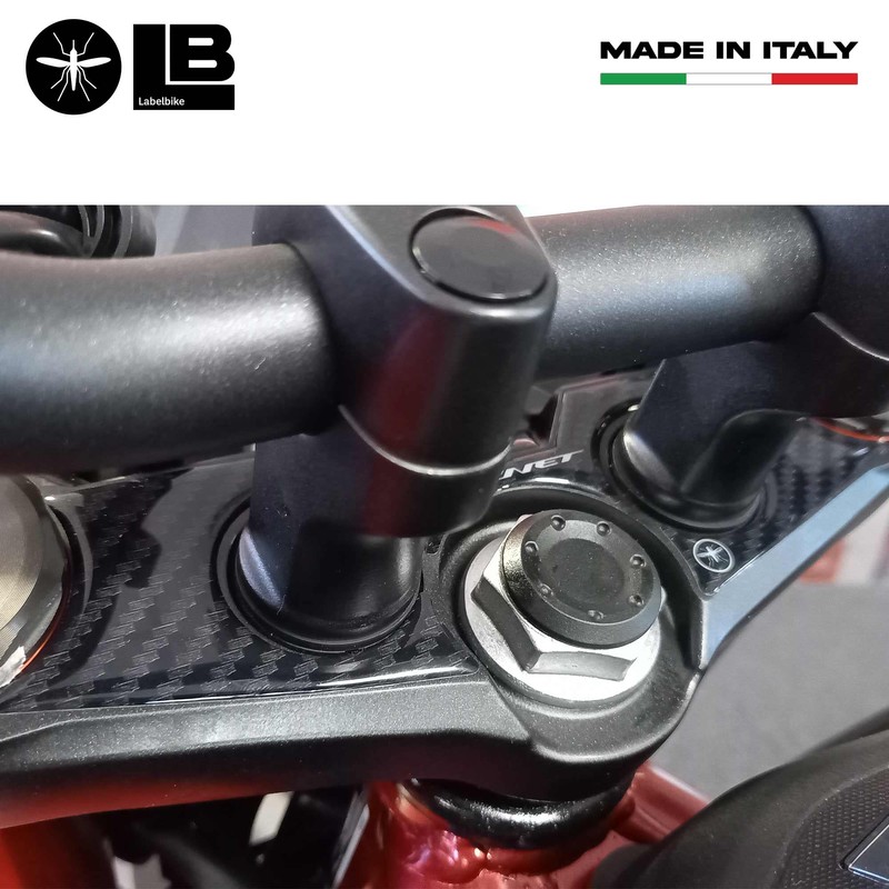 labelbike - 3D Motorcycle Steering Fork Plate Decorations and Protector