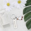 FRULX I Ducking Love You' Cute Keychain, Stainless Steel Pet