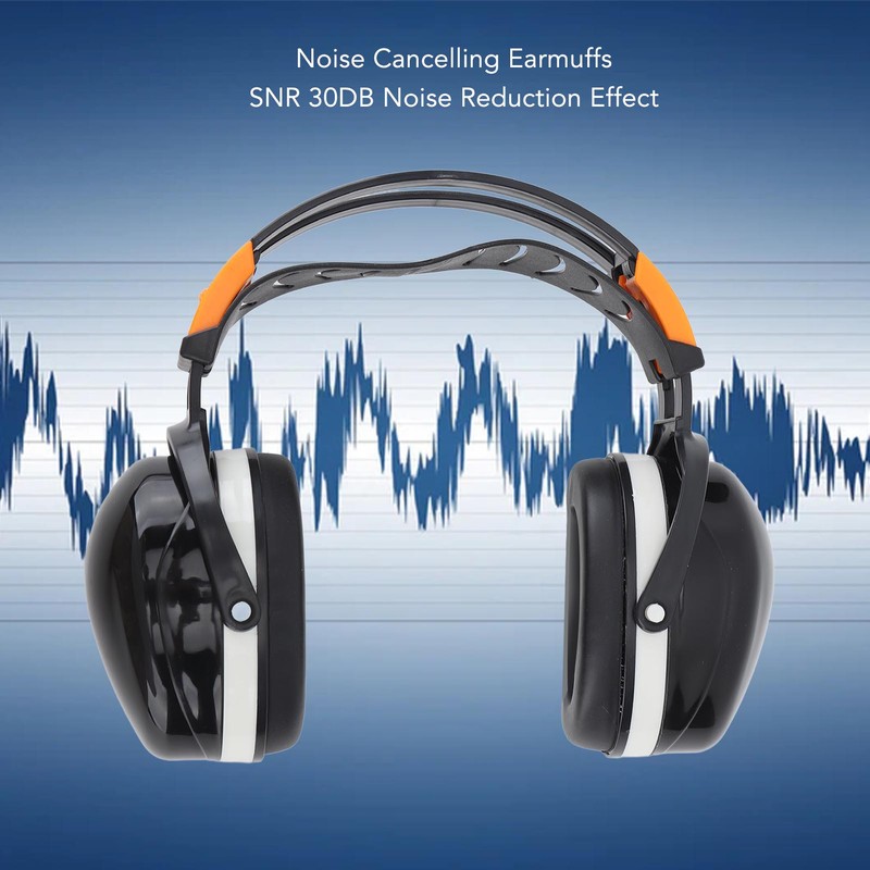 30DB Noise Reduction Earmuffs Hearing Protection Soundproof Headphone for Shooting