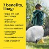 Glad OdorShield Tall Kitchen Drawstring Trash Bags, Lavender, 13 Gallon,