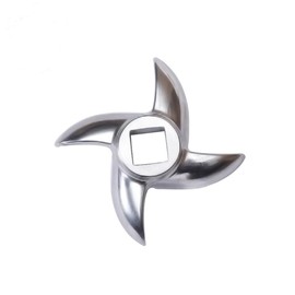 #12 Meat Grinder Blade Stainless Steel Knife Cutter Replacement (#12 Meat Grinder Blade)