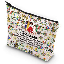 G2TUP OES Orden de la Estrella del Este - Bolsa de Maquillaje para Hermandad de Hermandad Griega 1874, Sé una estrella nueva, Diario