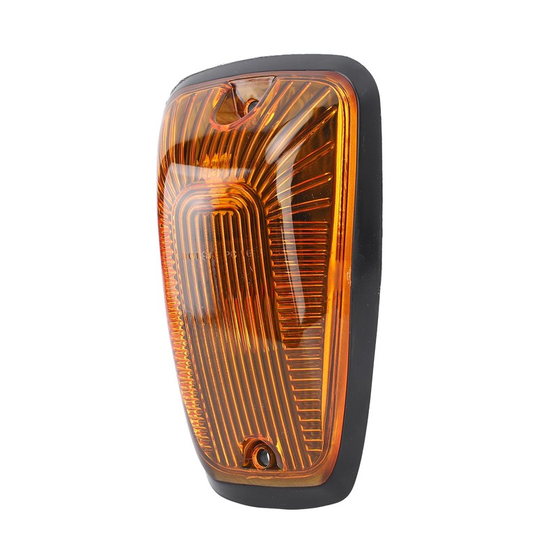 5Pcs Cab Marker Light Weatherproof Amber Teardrop Cab Top Running
