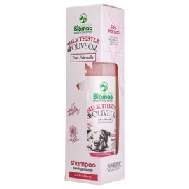 BIOMAA Shampoo Natural s Cardo Mariano y Aceite de Oliva 17.6oz500mL                                                                                  