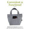 ARASAWA Washable Insulated Lunch Bag Compact & Stylish Tote for