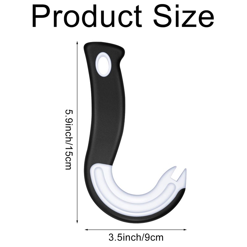 Mudder 2 Pieces Easy Open Ring Pull Can Opener for