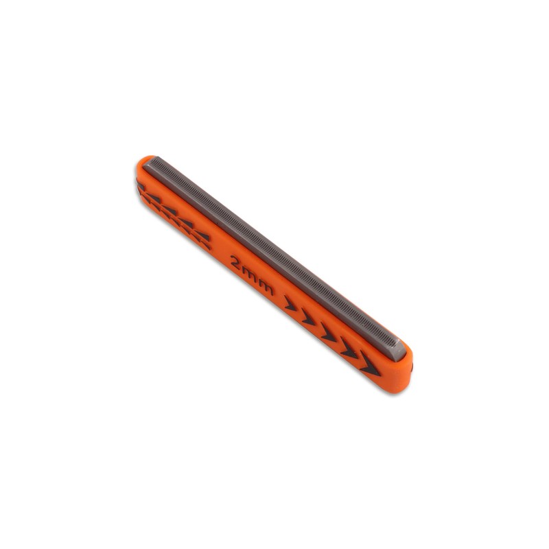 Metallor Guitar Fret Crowning Files Dual Sized Compact Fret Dressing