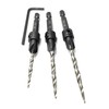 FTG USA Adjustable Wood Countersink Drill Bit Set #6#8#10 Set